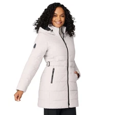 Free Country Women's Cirrus Quilted Long Puffer Jacket