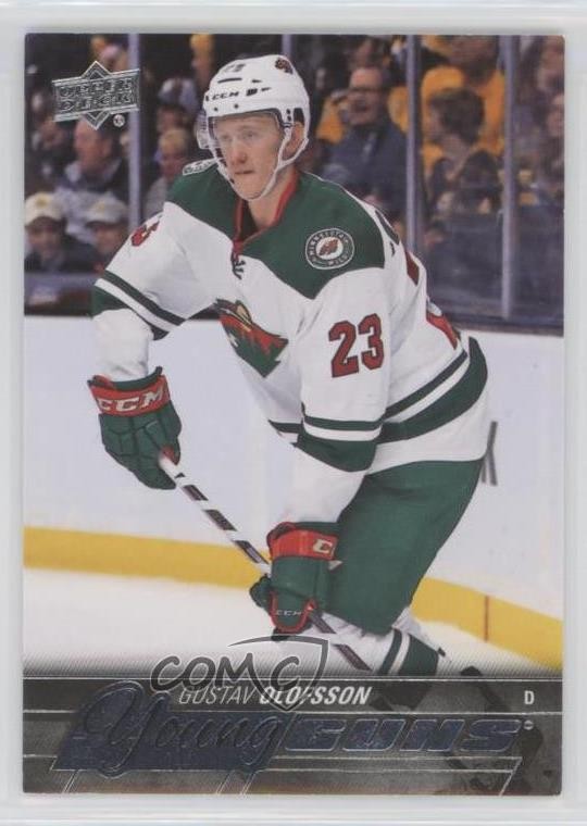 2015-16 Upper Deck Young Guns Gustav Olofsson #486 Rookie RC 0s5