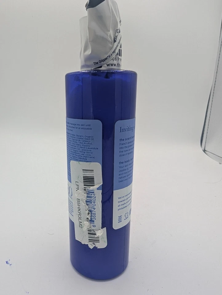 Loción corporal EO, lavanda francesa, orgánica a base de plantas, extractos botánicos 8 OZ Foto 3 de 3