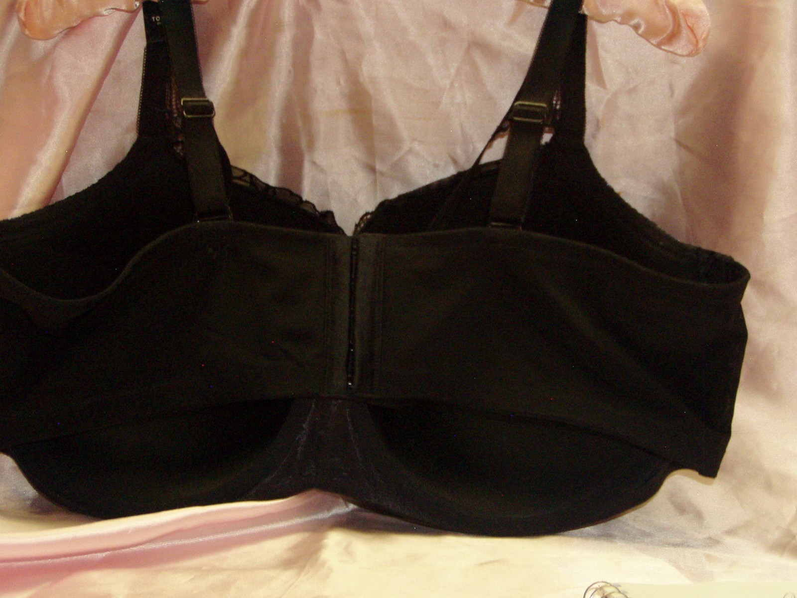 Torrid Perfect Boost T-Shirt Bra Black W Irradecent Flowred Lace 46DD ...