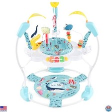 BABY JOY 360  Rotating Baby Jumper  Bouncer - Activity Center with Music 