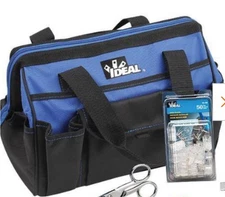 IDEAL INDUSTRIES 14 Piece Professional Electrical Tool Kit With Journeyman Bag