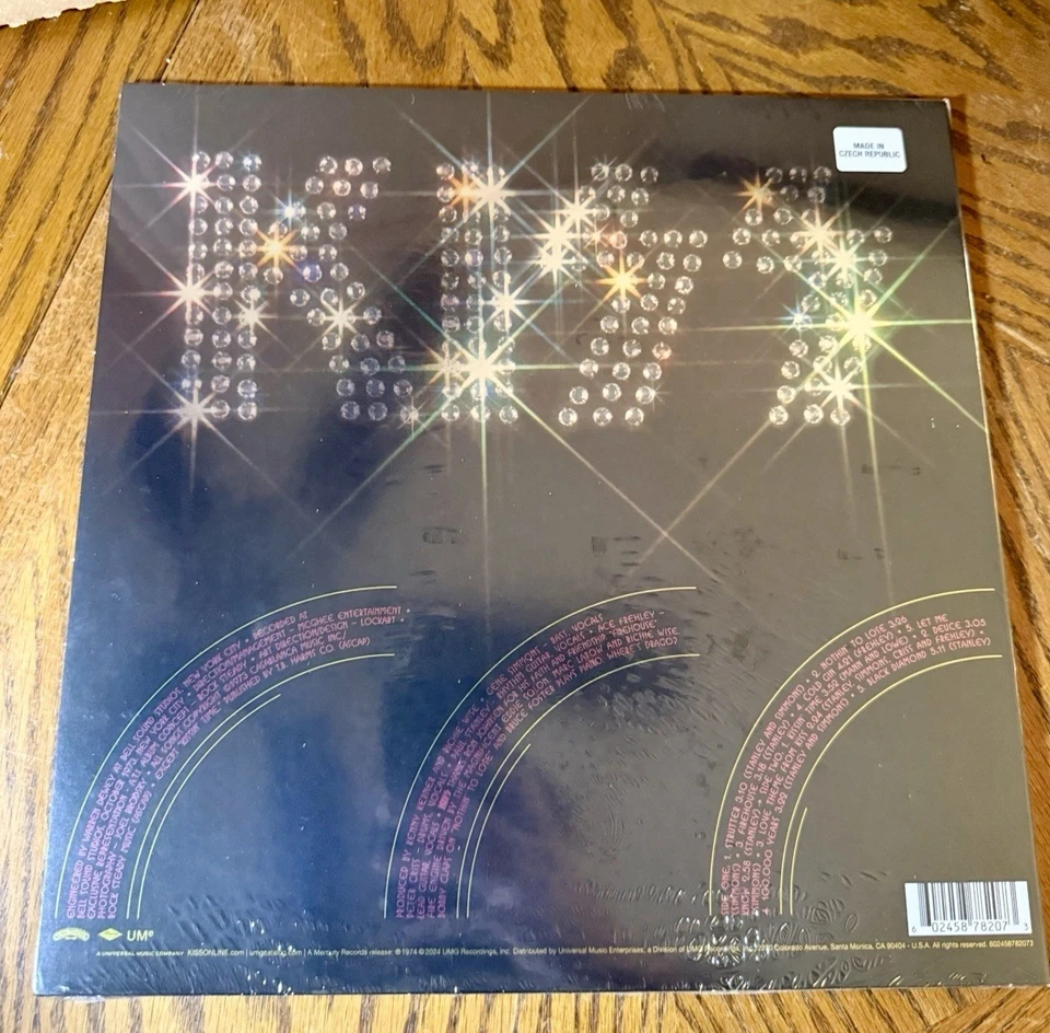 KISS 50th Anniversary LP Premium Gold Nugget Color Vinyl | LE /2,500 - Image 4 of 4