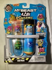 *NEW RELEASE* MR BEAST LAB SWARMS ATOMIC SERIES (5) Lab Pack Micro Beasts RARE