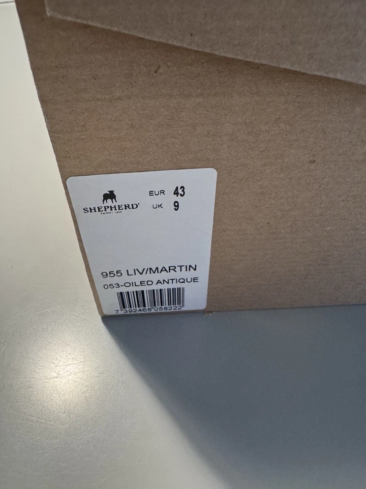 Shepherd Of Sweden Men’s Sheepskin Slippers - Martin - Size 9 Uk - Image 2 of 4