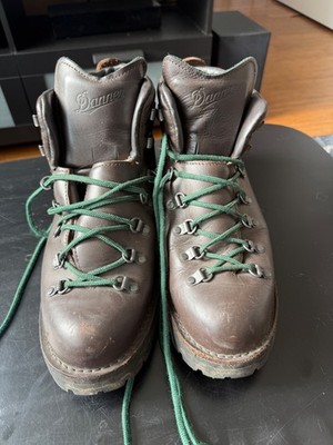 Danner Brown Leather 5' Mountain Light ii sz 13 Gore Tex Hiking Boots