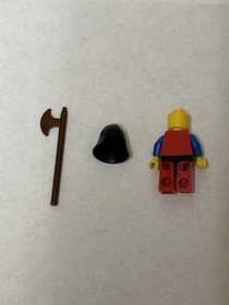 LEGO Castle Black Knight Scale Mail Axe Shield cas164 1891 1888 Minifigure