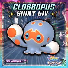 6IV Shiny  Clobbopus  Legends ZA MEGA DIMENSION DLC (Pokemon Legends Z-A)
