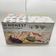 The Honest Company Disposable Diapers Size 6 (68 count)