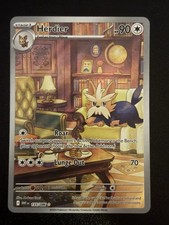 Herdier 155/086 White Flare Holo Illustration Rare NM on eBay