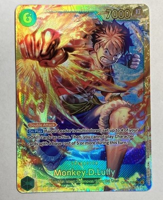 Monkey D Luffy 2025 One Piece Carrying on His Will #OP13-118 SEC