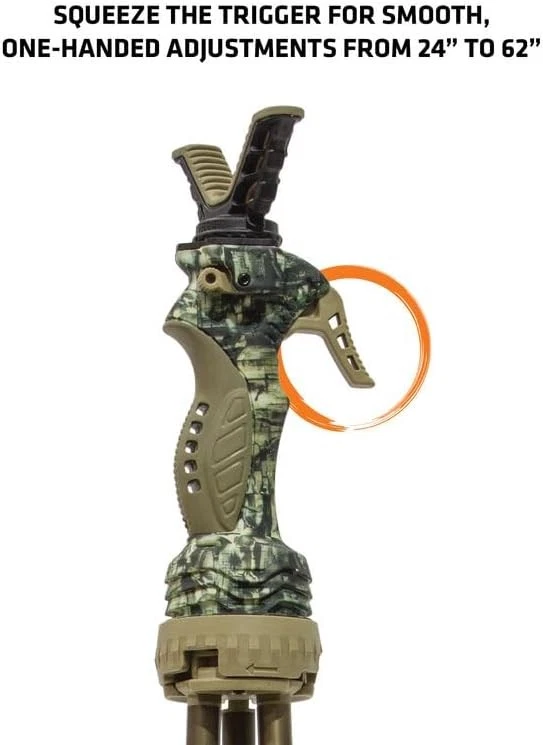 Primos Trigger Stick Gen3 Shooting Stick, Adjustable Height, One Size, Black - Image 4 of 4