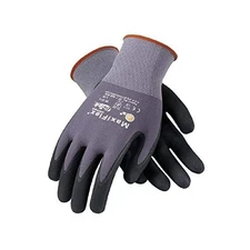 PIP 34-874/S Ultimate 34874 Foam Nitrile Palm Coated Gloves, Gray, Small (24 ...