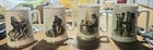 The Norman Rockwell Museum 1985 Set of 4 White Ceramic Painted Mugs — photo 1