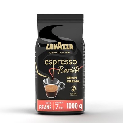 Lavazza, Espresso Barista Gran Crema, Kaffeebohnen, Trommelgeröstete Barista