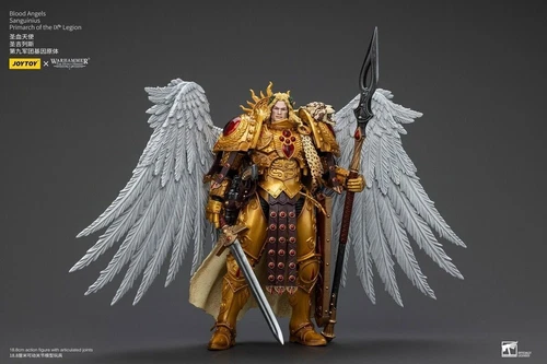 JOYTOY Warhammer Blood Angels Sanguinius Primarch of the 9th Legion 1/18 Figure - Picture 7 of 17