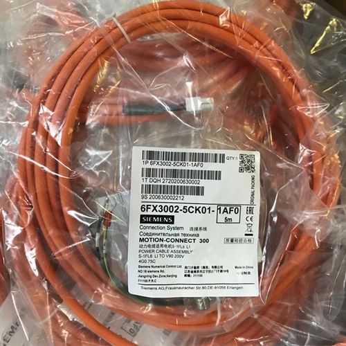 SIEMENS 6FX3002-5CK01-1AF0 Servo Motor Cable 6FX30025CK011AF0 New In Box One - Picture 2 of 2