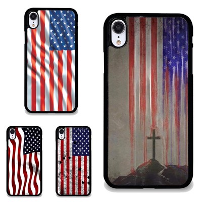 For Motorola Moto Google Pixel OnePlus USA American Flag Cross Phone Case