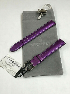 Michele 16mm Violet/Dark Purple Patent Leather  display picture 1
