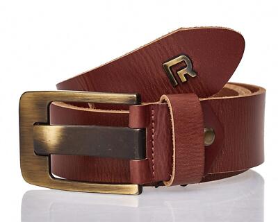 Red Bridge Men's Belt Leather RBC Premium Tobacco UK