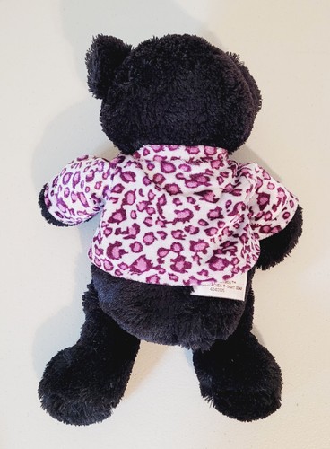 Gund Greetings I Love Moustaches T-Shirt Black Teddy Bear Stuffed Plush 12" - Picture 5 of 7