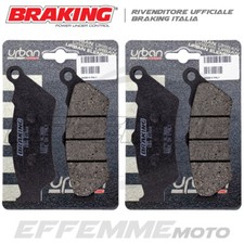 Pastiglie BMW F 800 GS 2008-2015 / 2016 2017 2018 F800GS (Kit Anteriori BRAKING)