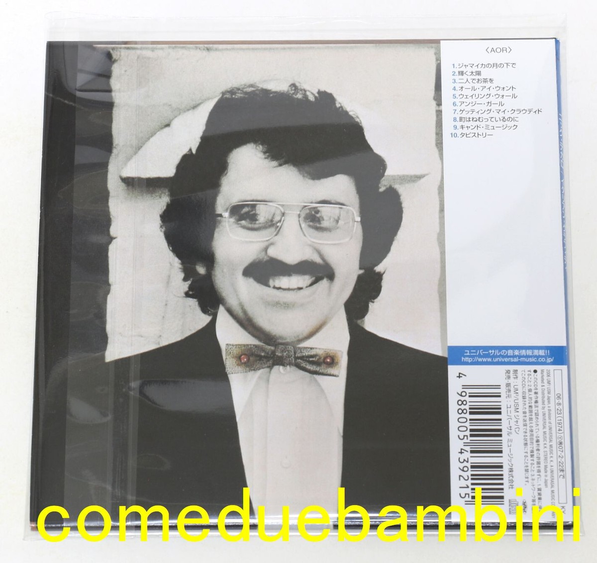 ★NICK DECARO / ITALIAN GRAFFITI★US Org. Nick DeCaro / Italian Graffiti JAPAN Mini LP CD w/OBI UICY-93116