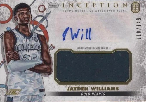 2022-23 Topps Inception OTE Overtime Elite - Jayden Williams #IARC-JW4