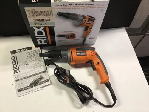 Bateria RIDGID Parafusadeiras e Chaves de Fenda incluída