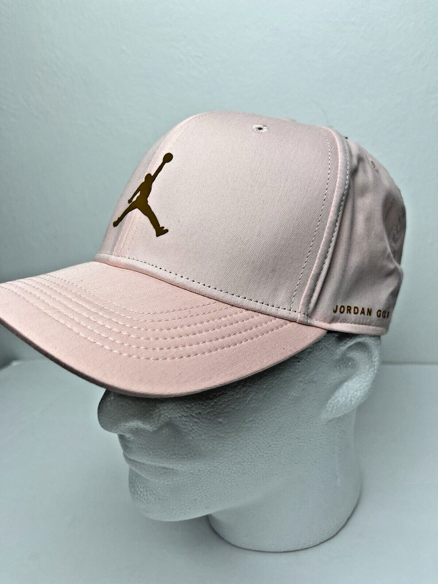 NIKE JORDAN Rise Move to Zero Unisex Golf Hat Cap Pink Adjustable