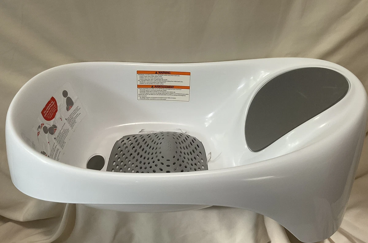 New Boon Soak 3 stage Bathtub grey and white 0 18 months