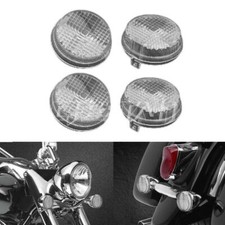 Cubierta de lente de luz de señal de giro de 4 piezas para Honda Shadow Spirit 750 1300 VT750 VT1300