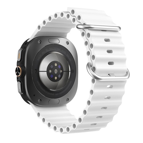 For Galaxy Watch Ultra 47mm Soft Ocean Silicone Sport Strap Replacements Bands - 第 22/46 張圖片