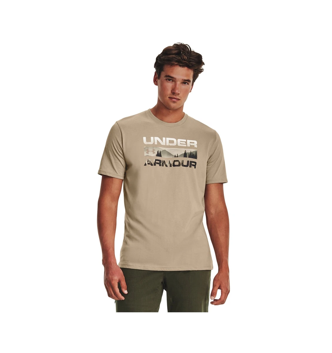 Under armour clearance tan t shirt