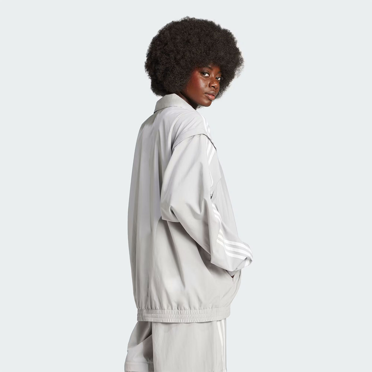 Adidas Originals Womens ADILENIUM 2 OVERSIZE TRACKTOP JACKET