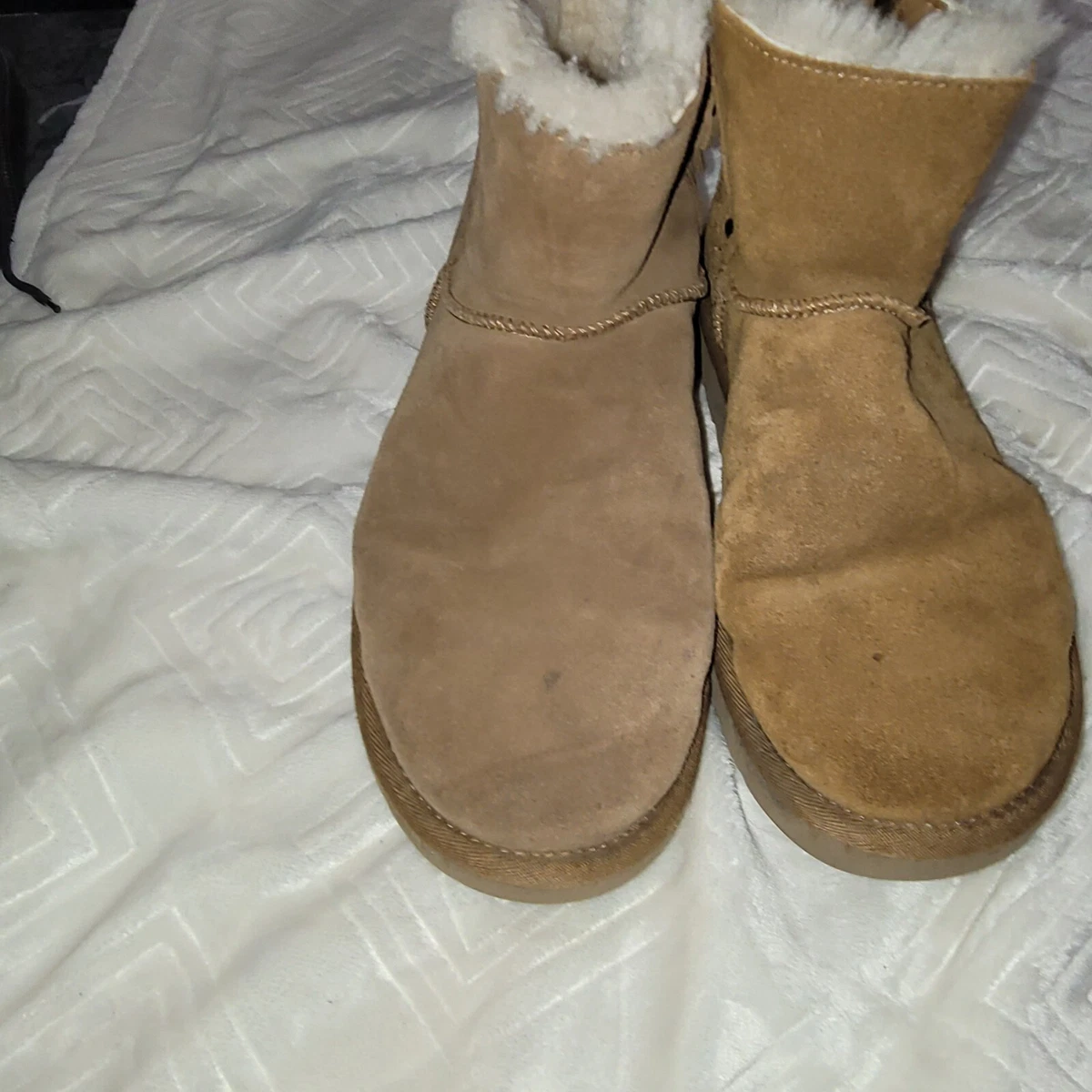 Ugg womens classic mini double cheap zip