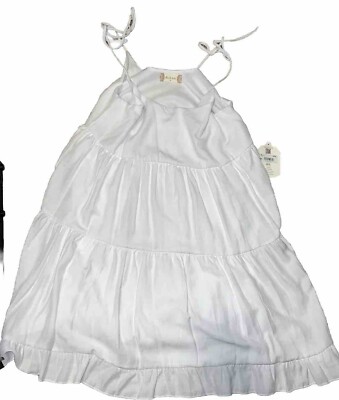Alter d State Aurora Mini Dress Spaghetti Strap Size Medium White New