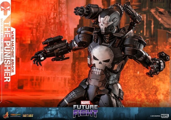 1/6 Hot Toys VGM33D28 Marvel Future Fight The Punisher War