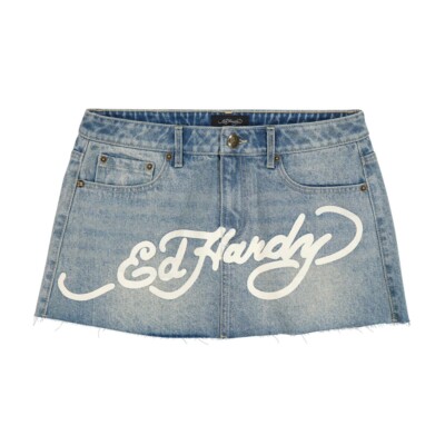 Ed Hardy Dragon Mini Skirt - WEHD6000-8 | eBay