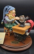 Kurt Adler "A Stitch In Time"  Collectible Limited Edition  BASKET MISSING 