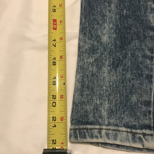 Arizona Jean Co Boys Jeans Size 12 Reg Blue Denim Straight Leg Adjustable P21 - Picture 6 of 9