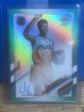 2021-22 Topps Chrome Overtime Elite - Aqua Refractor Auto Jazian Gortman /199