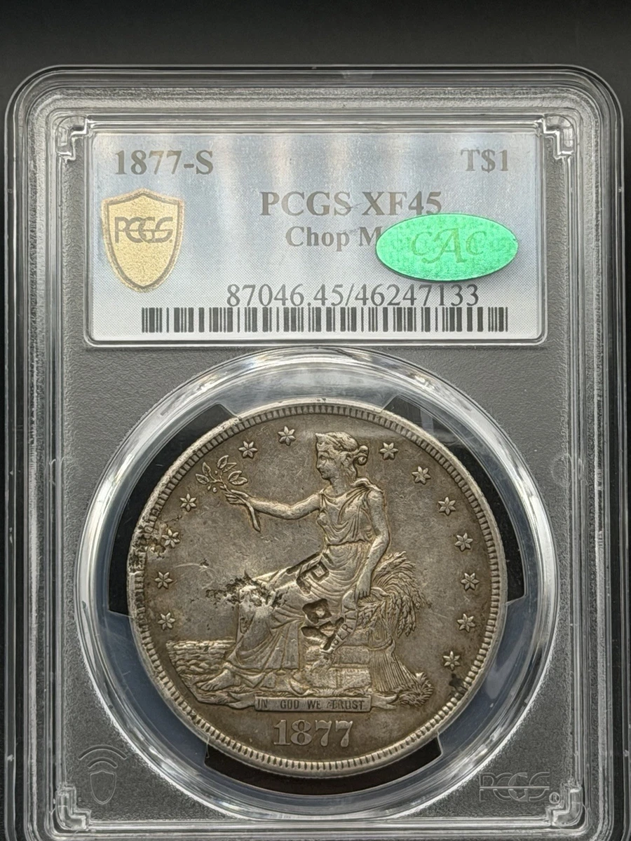 アメリカ　トレードダラー 1877 s　貿易銀 1ドル銀貨 1877 Year US Trade Dollars (1873-1885) for sale | eBay