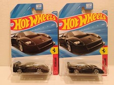 Hot Wheels 2026 Ferrari F40 Competizion Black Mainline Lot Of 2