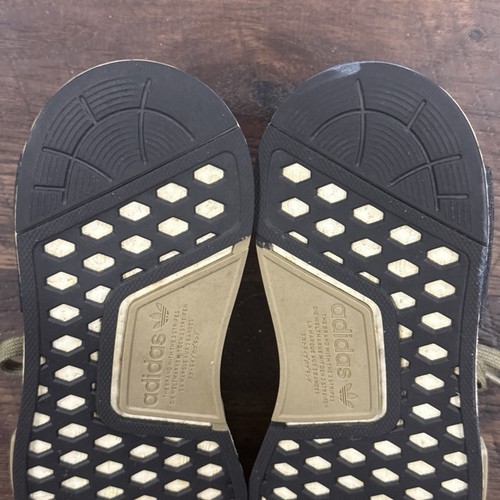 Adidas NMD_R1 SAVANNA/BROWN/SAVANNA FZ0076 Size 5 GUC Camo - Picture 7 of 8