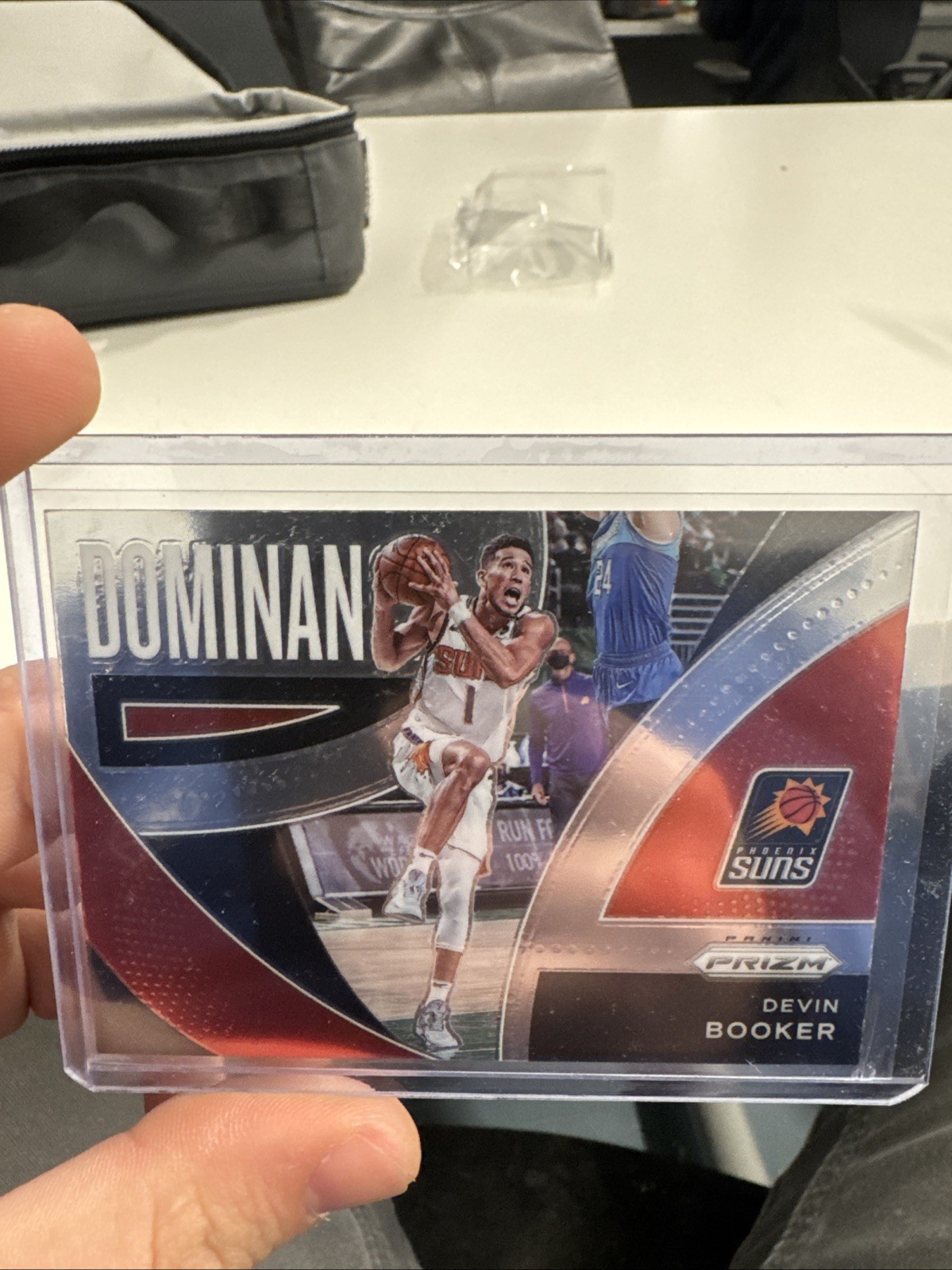 2021-22 Panini Prizm - Dominance Devin Booker #3 Silver Prizm