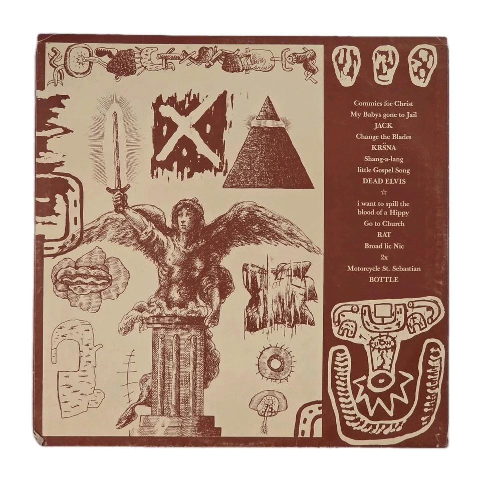 DOUG ANTHONY ALLSTARS (DAAS) "Icon" RARE 1990 ABC TV 15Tk 12" VINYL LP - Image 3 of 4