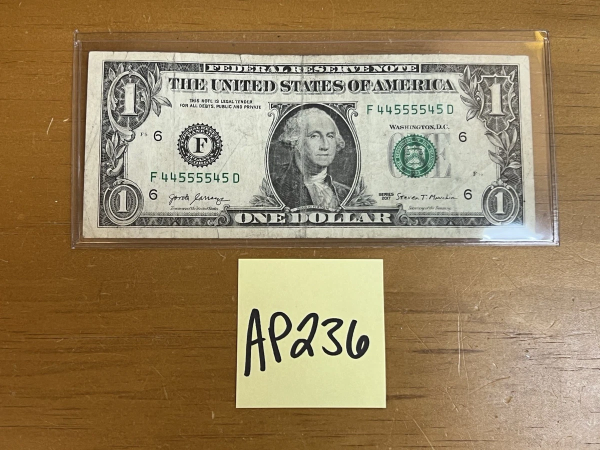$1 2007 US Small Size Paper Money Notes for sale | eBay
