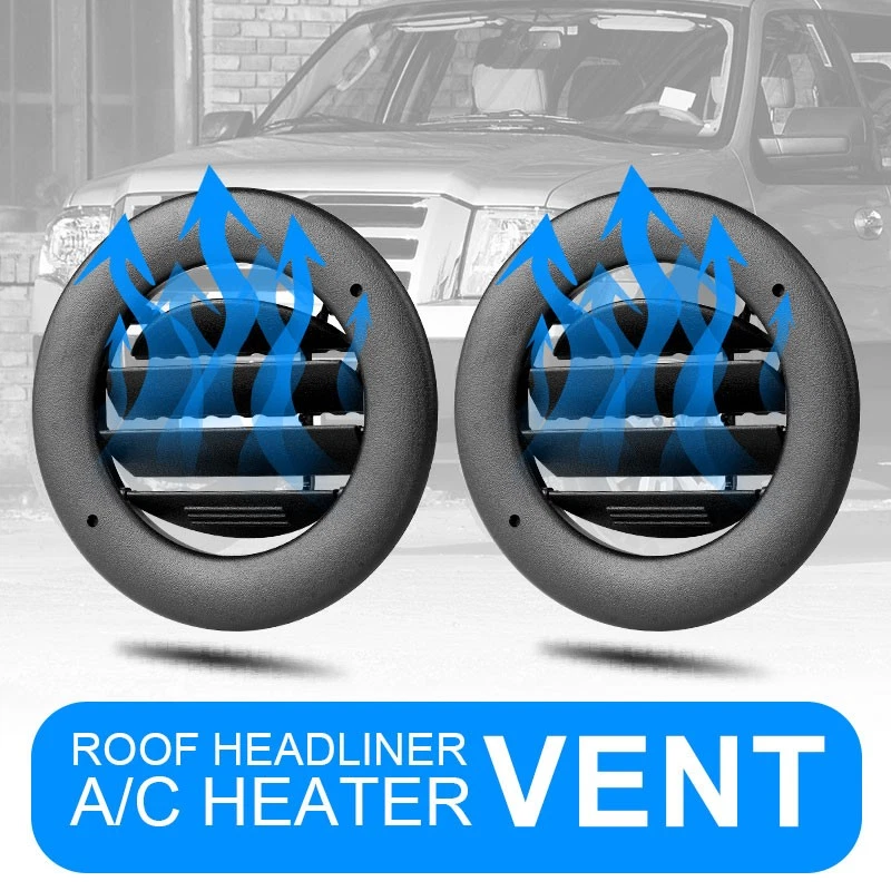 Ventilação de ar CA TETO TRASEIRO 2-8 X para Ford Super Duty E150 E250 E350 Van 09-17 - Imagem 4 de 4