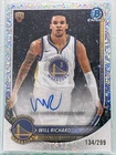 2025-26 Bowman - Autographs Will Richard #BCA-WI Speckle Refractor /299 (AU, RC)